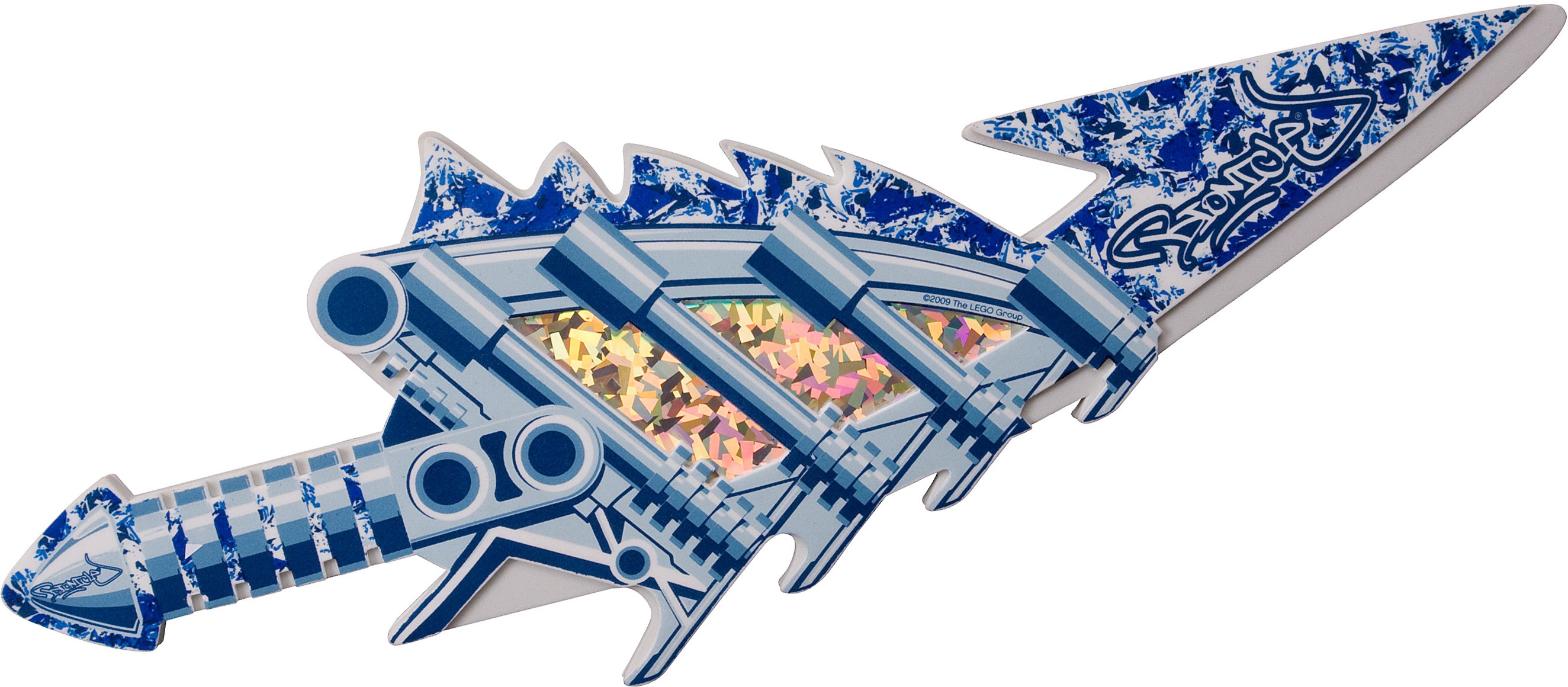 Foam Ice Sword LEGO Role Play Toys and Costumes set (#852495-1, 2009)