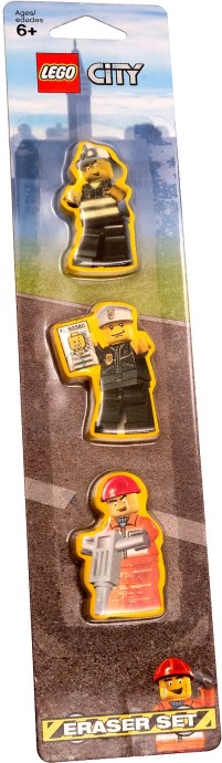 City Eraser Set