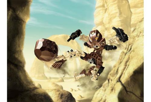 Pohatu - With mini CD-ROM LEGO Bionicle set (#8531-2, 2001)