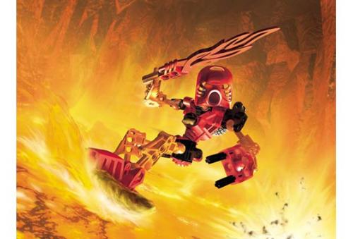 Tahu - With mini CD-ROM LEGO Bionicle set (#8534-2, 2001)
