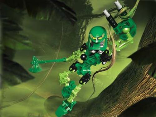 Lewa - With mini CD-ROM LEGO Bionicle set (#8535-2, 2001)