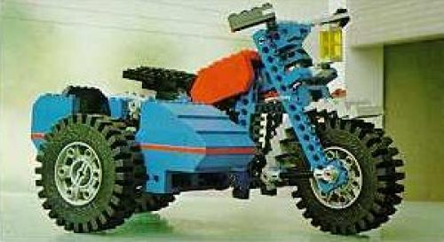 Motorbike with Sidecar LEGO set (#857-1)