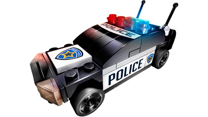 Highway Enforcer {Box} LEGO Racers set (#8665-1, 2006)