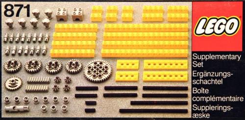 Supplementary Set LEGO set (#871-1, 1977)
