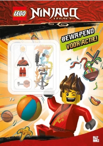 Ninjago: Bewapend Voor Actie! LEGO Activity Books with LEGO Parts set (#8710823005701-1, 2021)