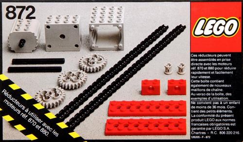 Supplementary Set LEGO Expert Builder set (#872-1, 1978)