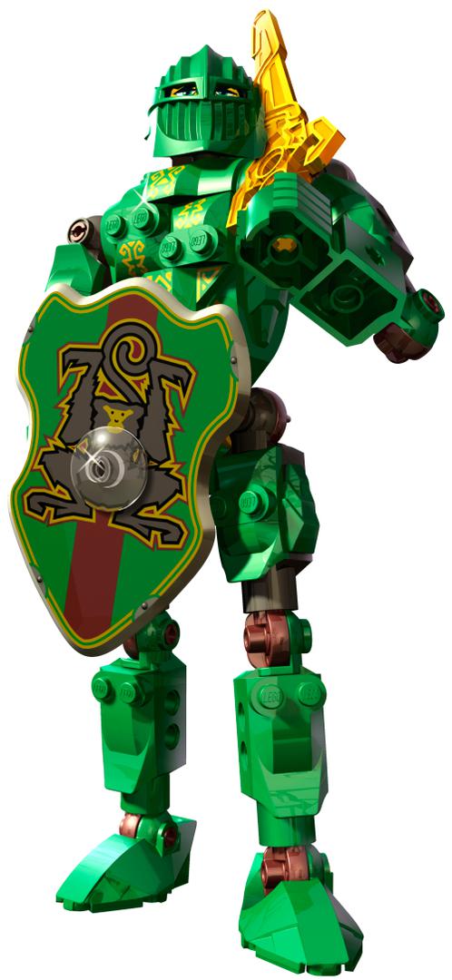 Rascus (European version without Cards) LEGO Knights Kingdom II set (#8772-1, 2004)