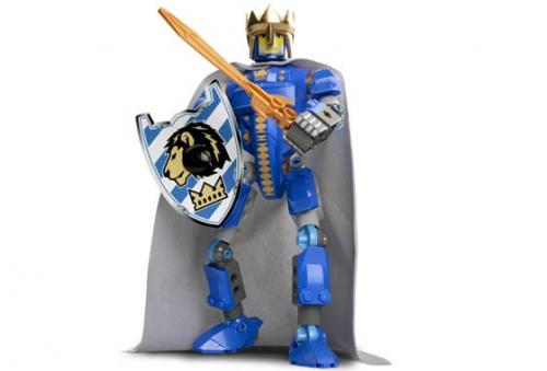 King Mathias (Series 1) Limited Edition with Map and Cape, US LEGO Knights Kingdom II set (#8809-1, 2004)