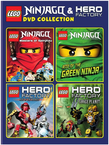 Ninjago and Hero Factory Collection (DVD) LEGO Audio and Visual Media set (#883929399031-1, 2014)