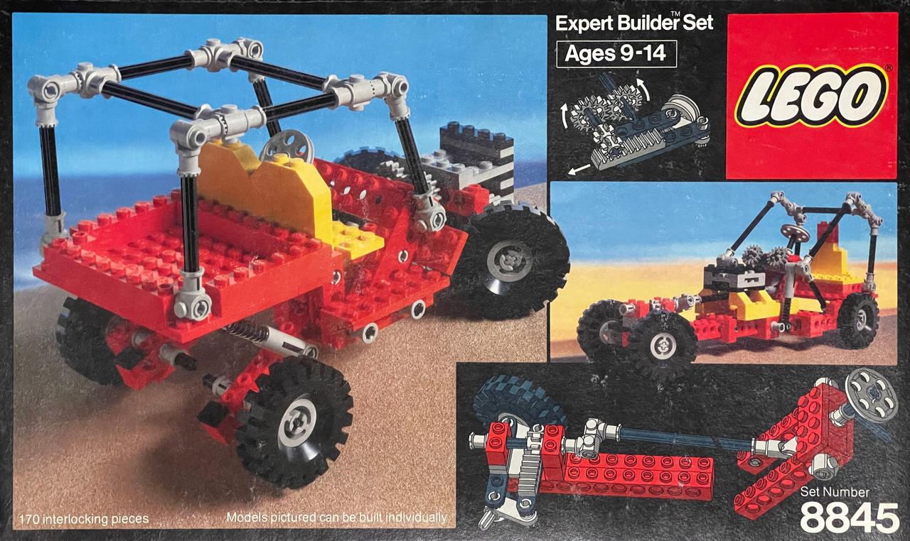 Dune Buggy LEGO Expert Builder set (#8845-1, 1981)