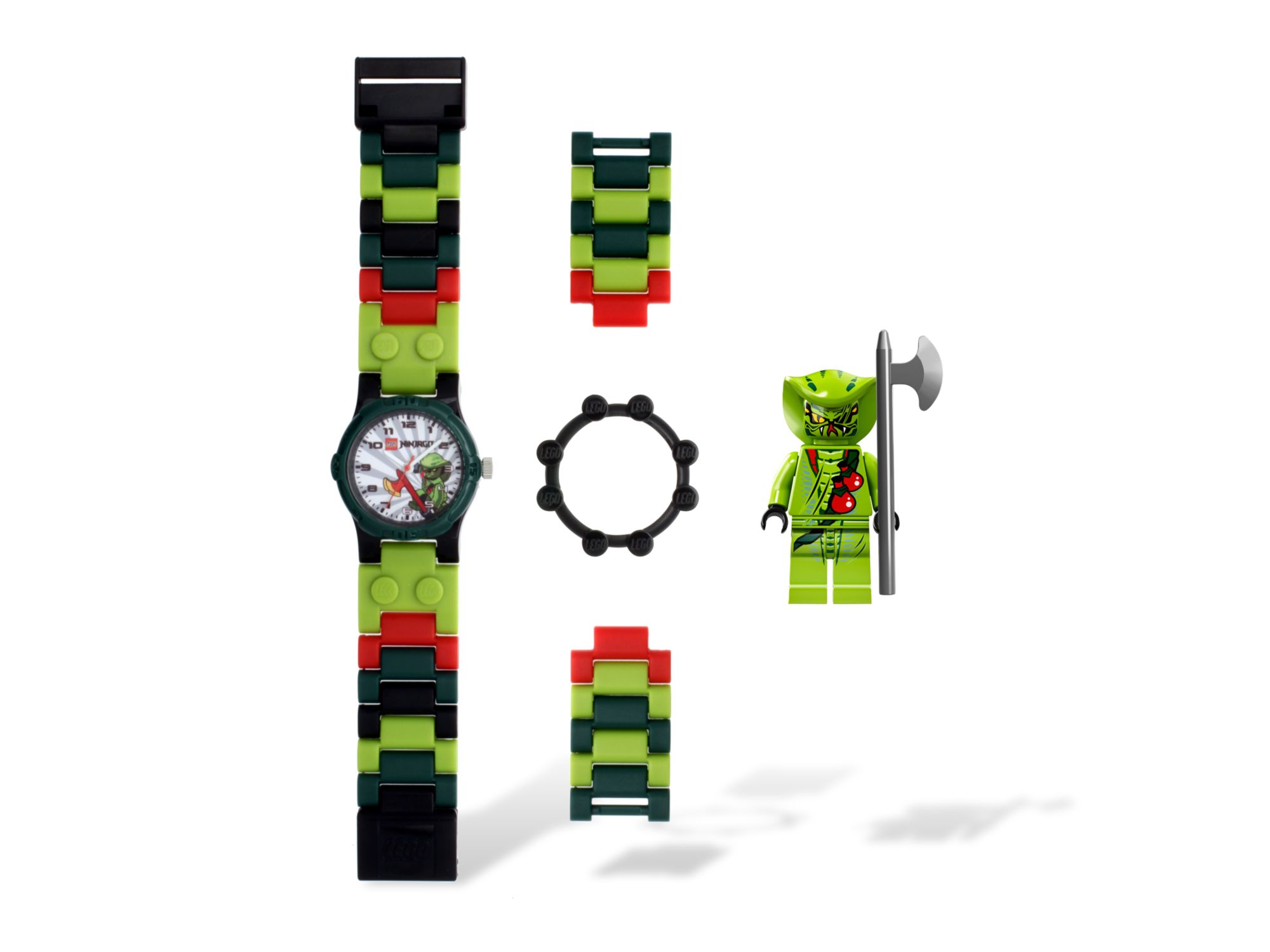 Lasha Buildable Watch with Toy LEGO Clocks and Watches set (#9004889-1, 2012)