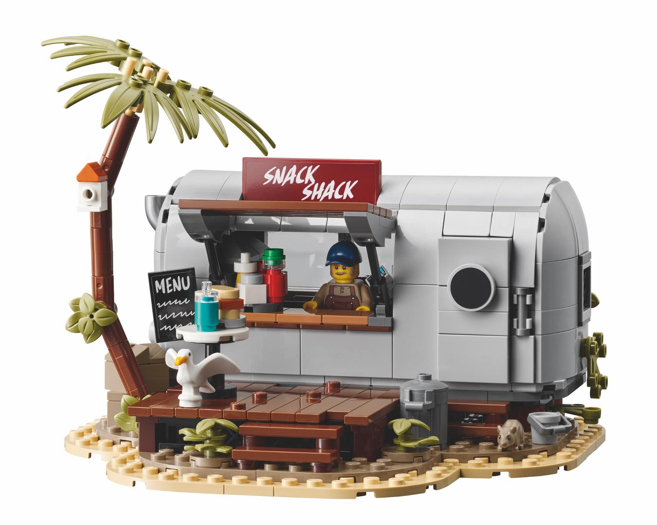 Snack Shack LEGO BrickLink Designer Program set (#910030-1, 2024)