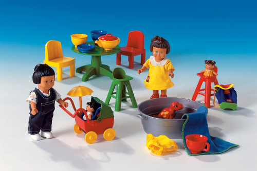 Dolls Medium Set LEGO Duplo and Explore set (#9126-1, 2001)