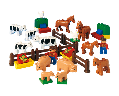 Farm Animals LEGO Duplo and Explore set (#9137-1, 1998)