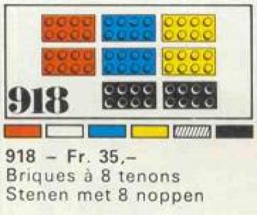 21 8-Stud Bricks