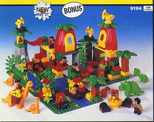 Giant Dinosaur Set LEGO Duplo and Explore set (#9194-1, 1997)