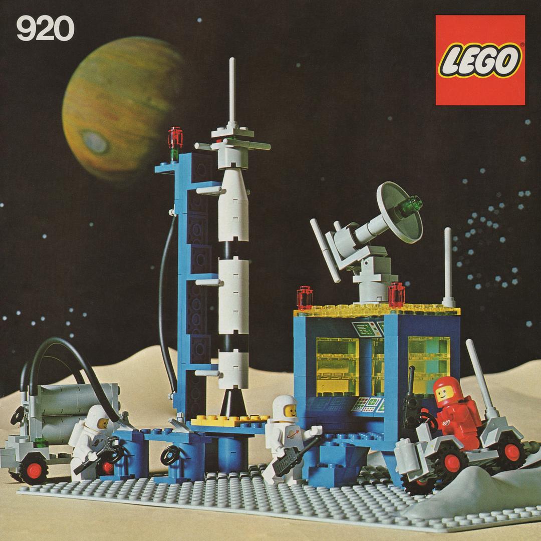 Rocket Launch Pad LEGO set (#920-2, 1979)