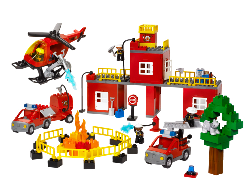 Fire Rescue Services Set LEGO Duplo and Explore set (#9240-1, 2006)