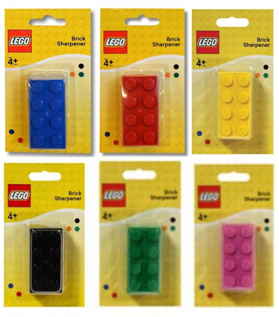 Brick Sharpener (All Colors) LEGO Stationery and Office Supplies set (#9344914002707-1, 2014)