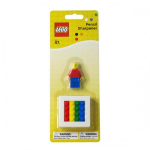 Pencil Sharpener with Minifigure LEGO Stationery and Office Supplies set (#9344914004336-1, 2013)