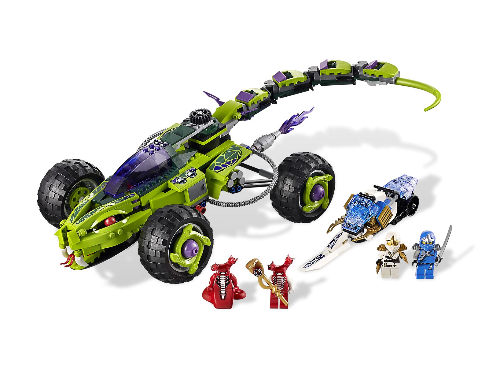 Fangpyre Truck Ambush LEGO Ninjago set (#9445-1, 2012)