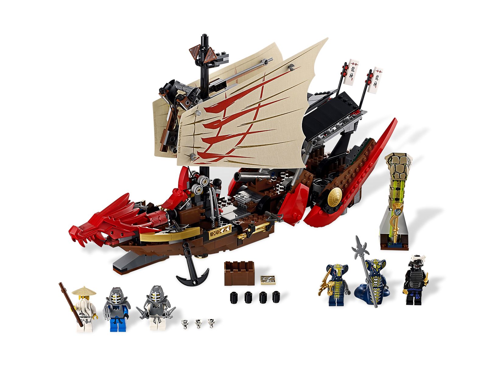 Destiny's Bounty LEGO Ninjago set (#9446-1, 2012)