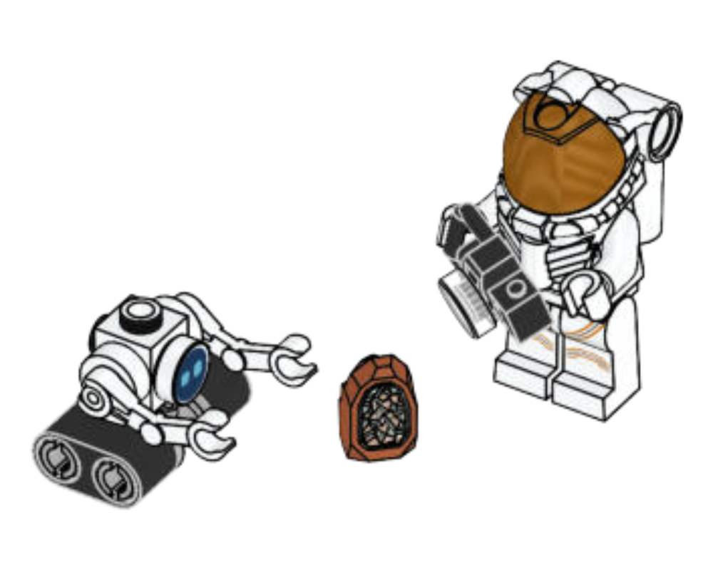Astronaut LEGO Mars Exploration set (#951908-1, 2019)