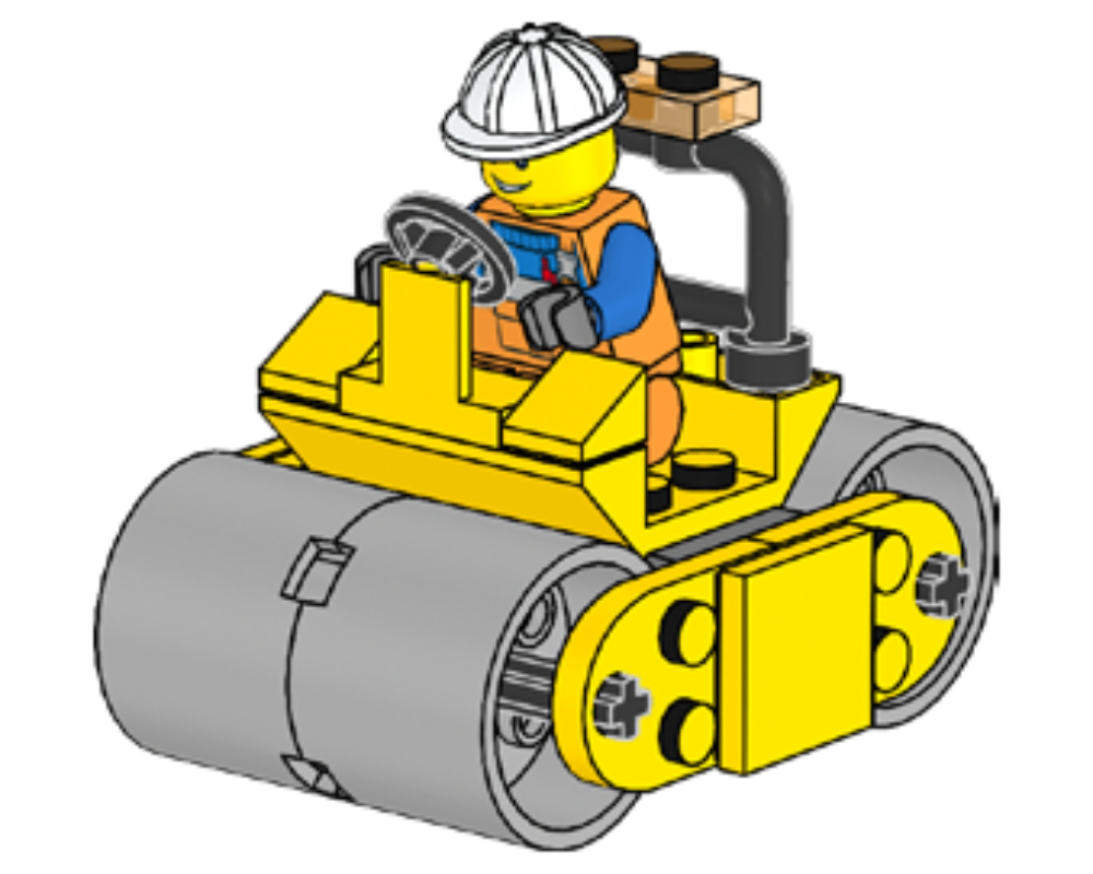 Robbie Rolla's Steamroller LEGO Construction set (#952210-1, 2022)