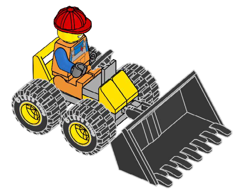 Wheel Loader LEGO Construction set (#952310-1, 2023)