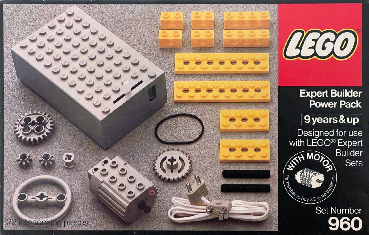 Power Pack LEGO Expert Builder set (#960-1, 1978)