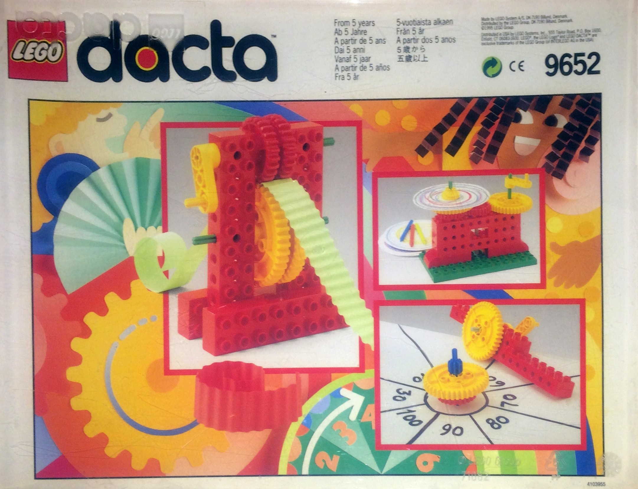 Fun Time Gears LEGO Duplo and Explore set (#9652-1, 1995)