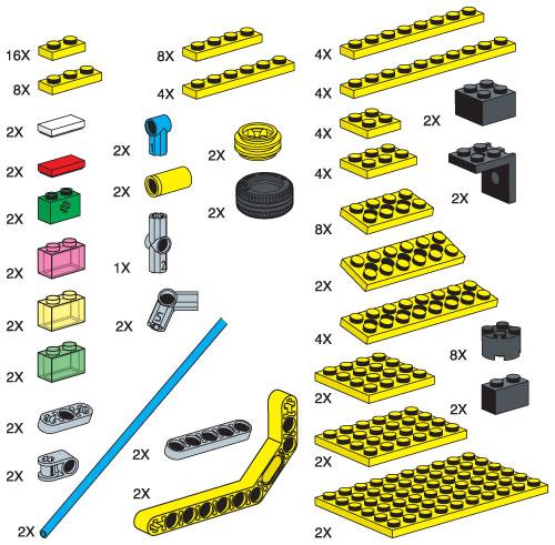 Special Elements for Cities and Transportation Set LEGO set (#970671-1, 2002)