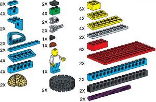 Special Elements for ROBO Technology Set LEGO set (#970673-1, 2002)