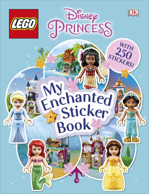 Disney Princess: My Enchanted Sticker Book LEGO Activity Books set (#9780241408889-1, 2020)