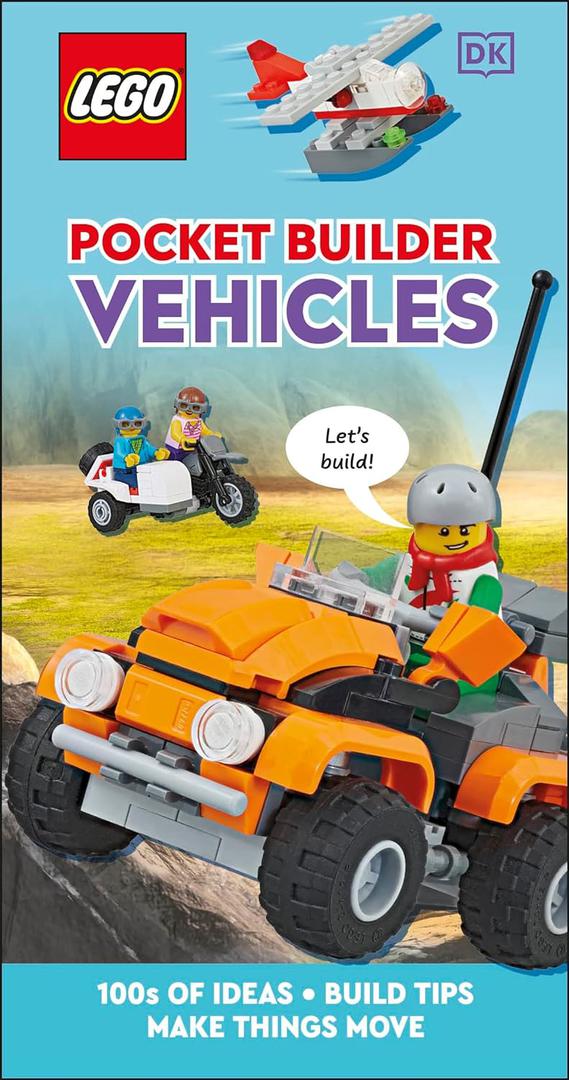 Pocket Builder: Vehicles LEGO Ideas Books set (#9780241600306-1, 2023)