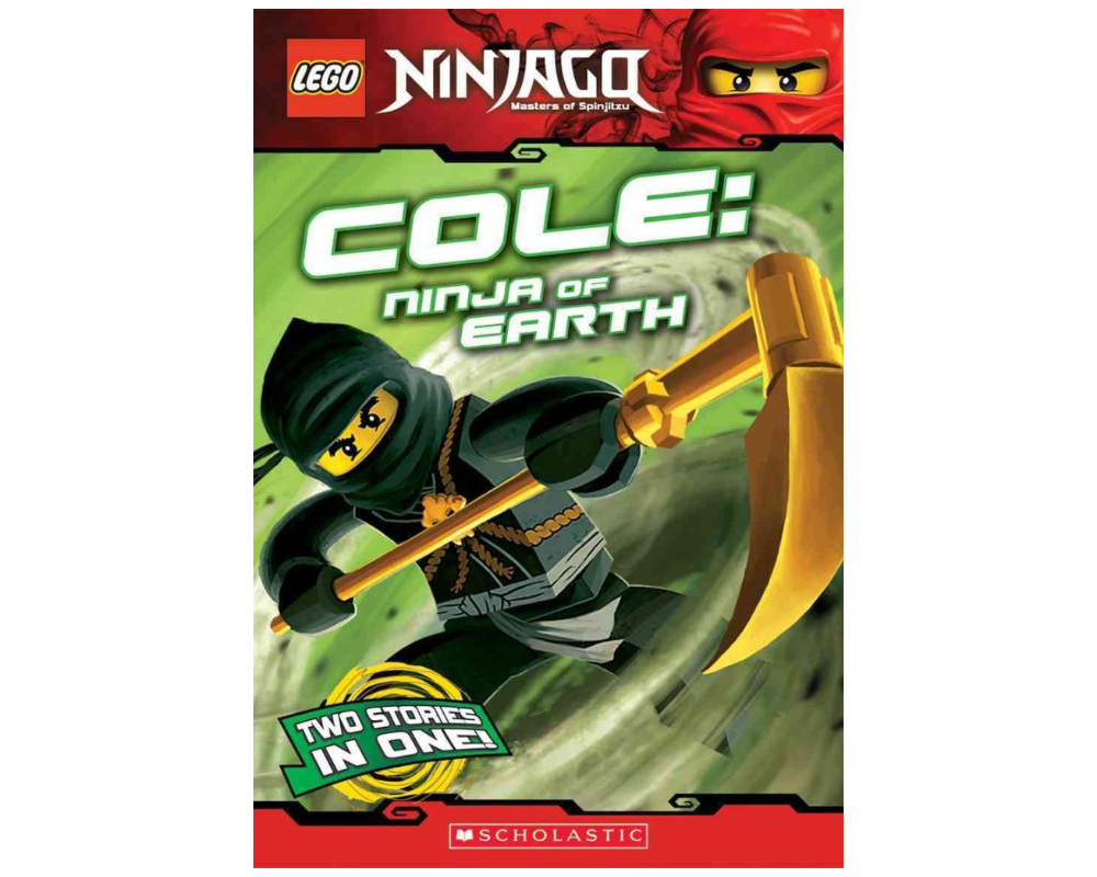 Ninjago: Cole: Ninja of Earth LEGO Story Books set (#9780545369930-1, 2012)