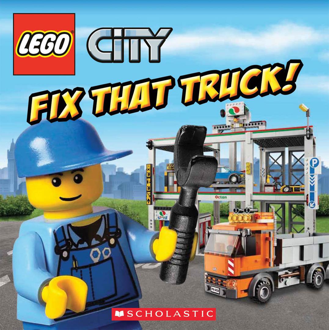 City: Fix That Truck LEGO Story Books set (#9780545470612-1, 2012)
