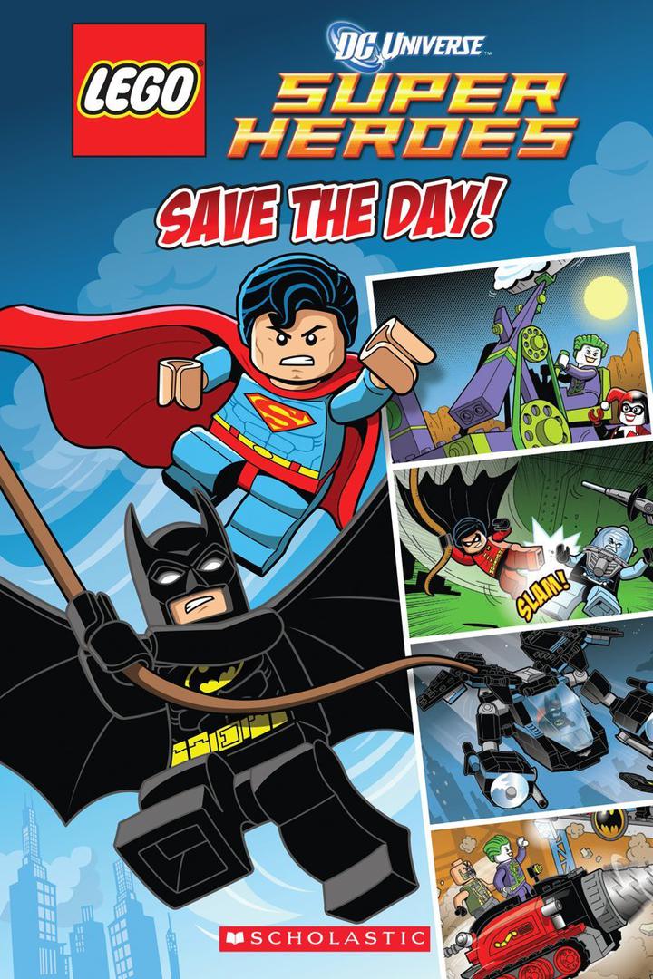 DC Universe Super Heroes: Save the Day! LEGO set (#9780545480284-1)