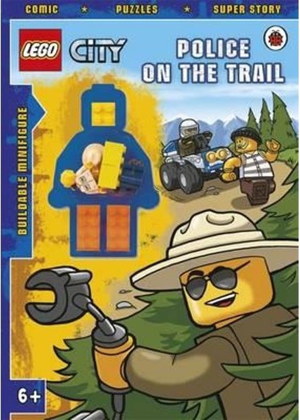 City: Police on the Trail LEGO Activity Books with LEGO Parts set (#9780723270508-1, 2013)