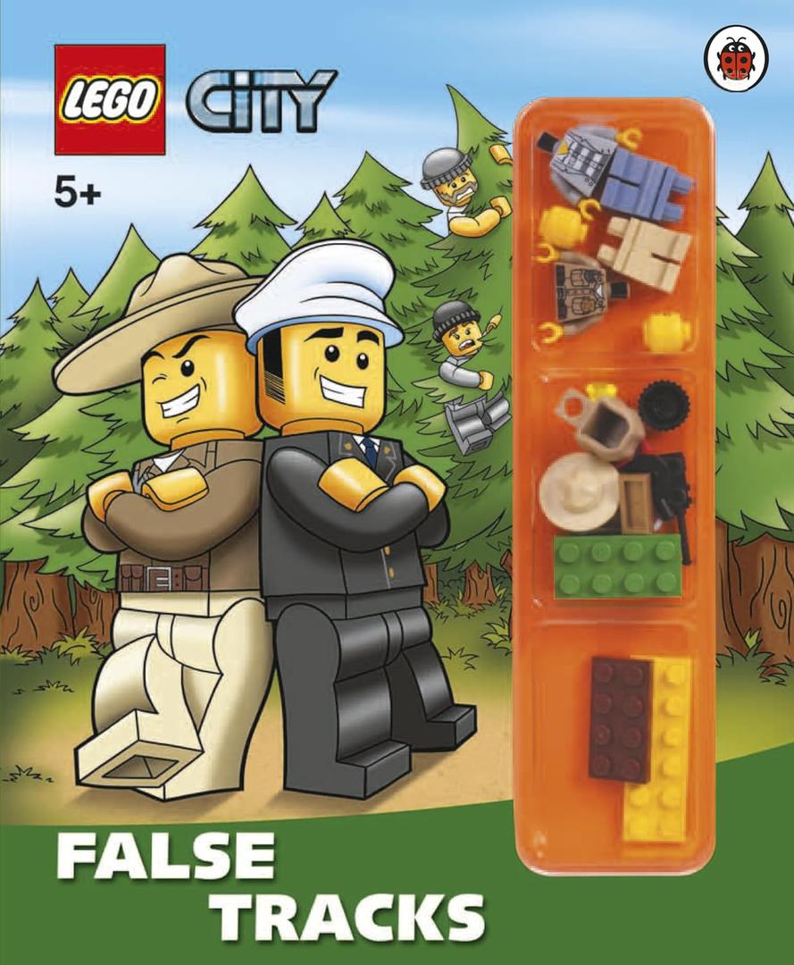 City: False Tracks - Activity Book LEGO Activity Books with LEGO Parts set (#9780723270812-1, 2013)
