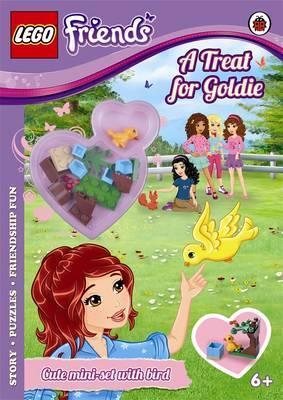 Friends: A Treat for Goldie LEGO Activity Books with LEGO Parts set (#9780723275640-1, 2013)