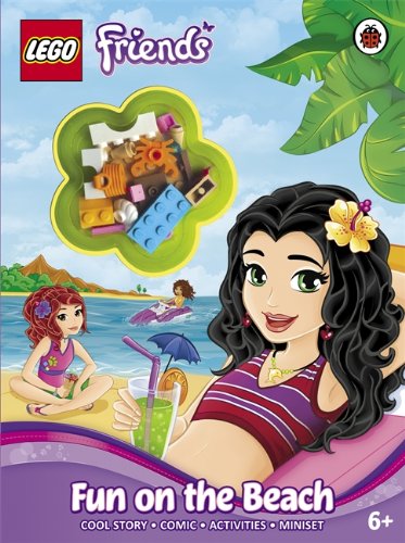 Friends: Fun on the Beach LEGO Activity Books with LEGO Parts set (#9780723291299-1, 2014)