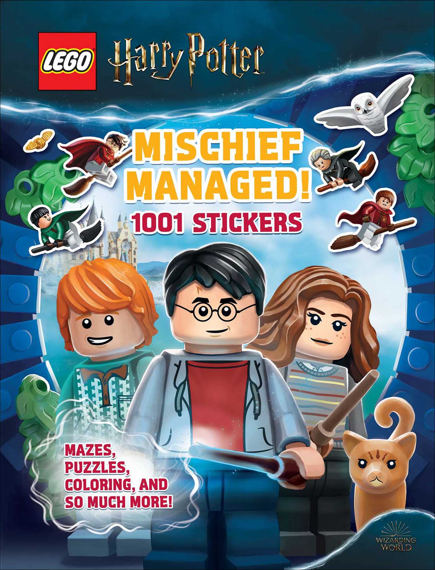 Harry Potter: Mischief Managed! 1001 Stickers LEGO Activity Books set (#9780794448103-1, 2021)