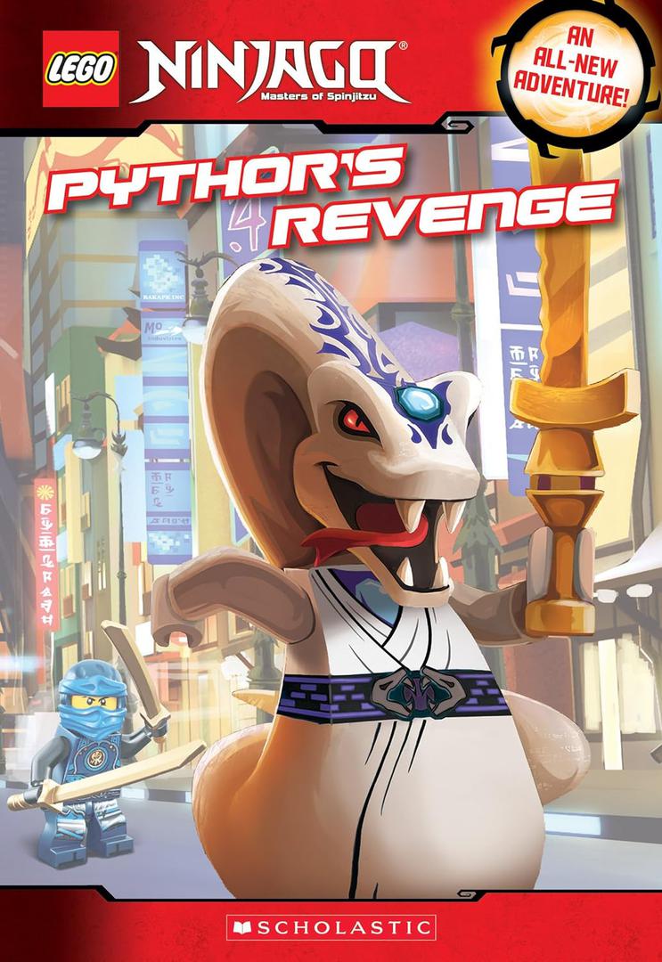 Ninjago: Pythor's Revenge LEGO set (#9781338117967-1)