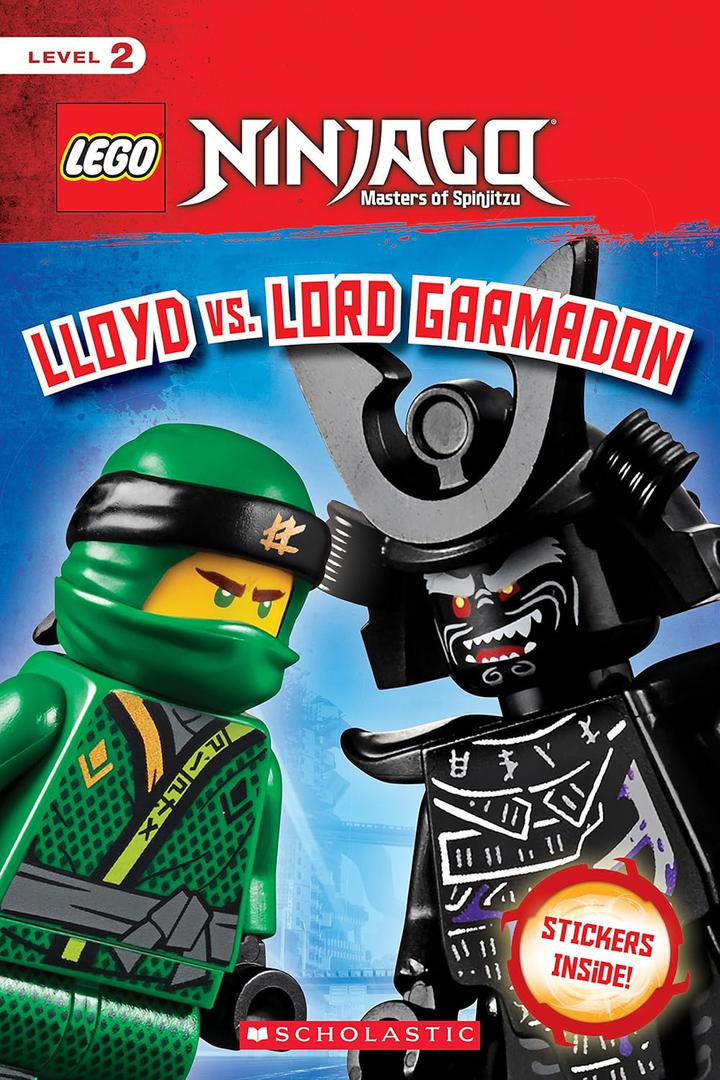 Ninjago: Lloyd vs. Lord Garmadon LEGO set (#9781338264333-1)