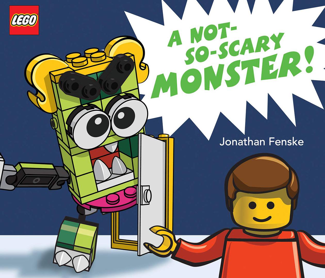 A Not So Scary Monster LEGO Story Books set (#9781338360820-1, 2020)