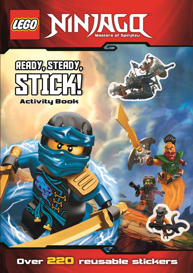 Ninjago: Ready, Steady, Stick: Activity Book LEGO Activity Books set (#9781405283175-1, 2016)