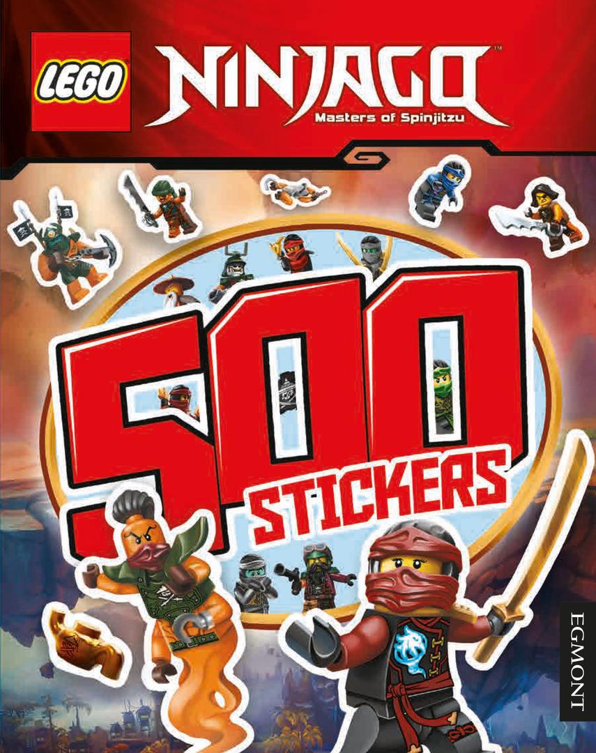 Ninjago: 500 Stickers LEGO Activity Books set (#9781405283205-1, 2016)