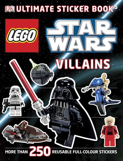 Star Wars: Ultimate Sticker Book: Villains LEGO Activity Books set (#9781405364393-1, 2011)