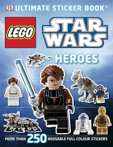 Star Wars: Ultimate Sticker Book: Heroes LEGO Activity Books set (#9781405364409-1, 2011)